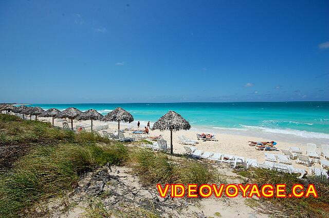 Cuba Cayo Santa Maria Melia Las Dunas La playa al este es un poco más superficial.