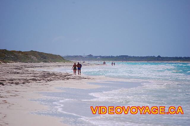 Cuba Cayo Santa Maria Melia Las Dunas A photograph from the beach at the Barcelo over 3 kilometers from the Melia Las Dunas.