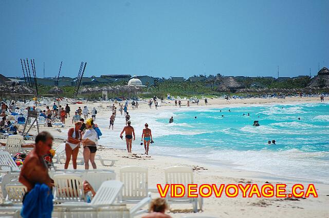 Cuba Cayo Santa Maria Melia Las Dunas During a busy day on the beach.
