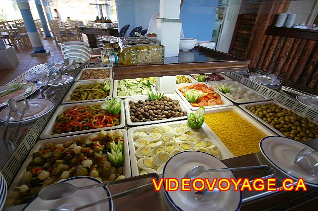Cuba Cayo Santa Maria Melia Las Dunas The salad bar