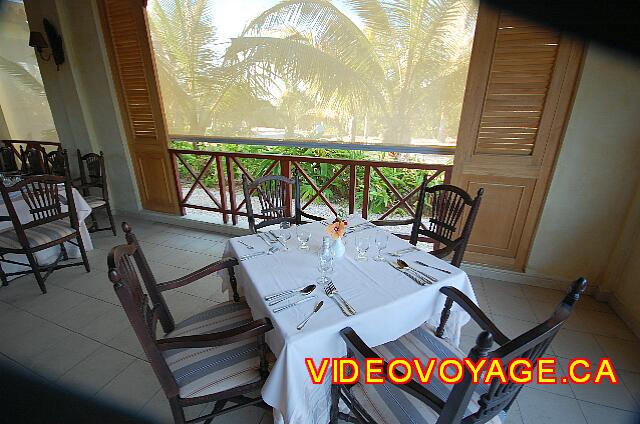 Cuba Cayo Santa Maria Melia Las Dunas The typical presentation of tables.