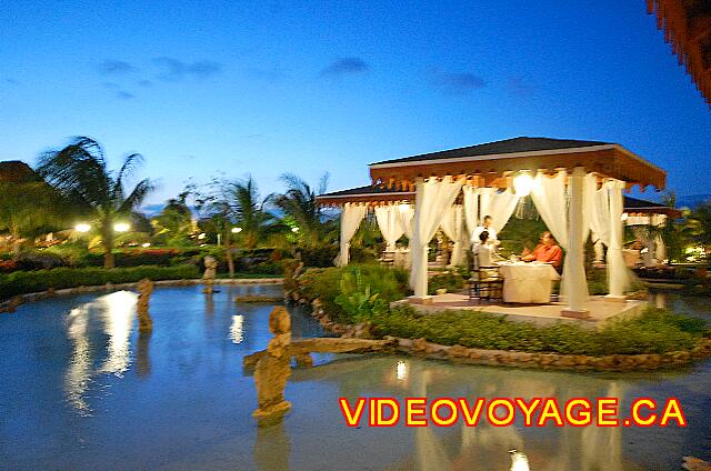 Cuba Cayo Santa Maria Melia Las Dunas With the sunset.