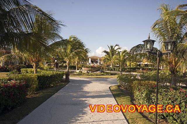 Cuba Cayo Santa Maria Melia Las Dunas The morning aisle.