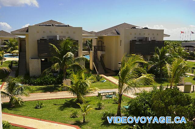 Cuba Cayo Santa Maria Melia Buenavista A pool view buildings.