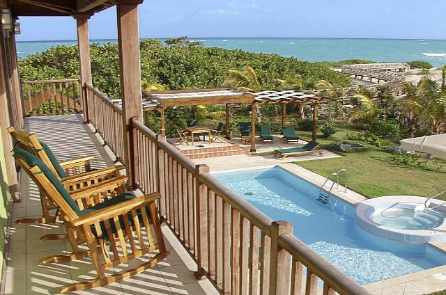 Cuba Cayo Santa Maria Melia Buenavista Un balcón con una hermosa vista