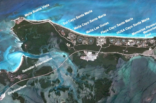 Cuba Cayo Santa Maria Melia Buenavista Melia Buenavista se encuentra en el extremo oeste de Cayo Santa María.