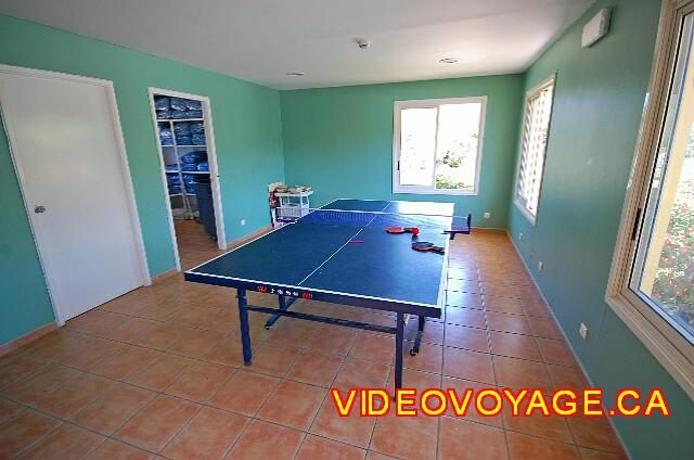 Cuba Cayo Santa Maria Melia Cayo Santa Maria Une table de ping-pong.