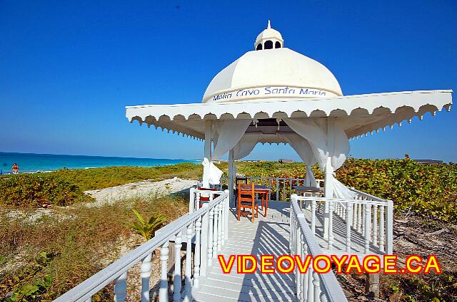 Cuba Cayo Santa Maria Melia Cayo Santa Maria Un petit gazebo.