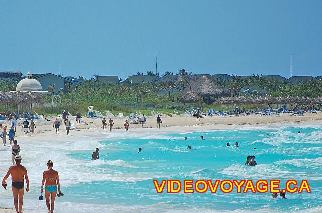 Cuba Cayo Santa Maria Melia Cayo Santa Maria Durante un día con el viento, las olas son más altos, pero no son peligrosos.