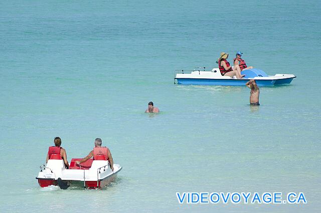 Cuba Cayo Santa Maria Memories Azul / Paraiso Pedalos are always popular.