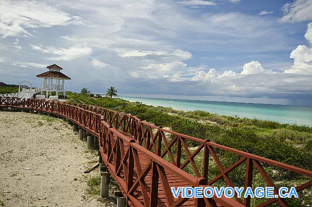 Cuba Cayo Santa Maria Memories Azul / Paraiso A gazebo located on the edge of the beach.