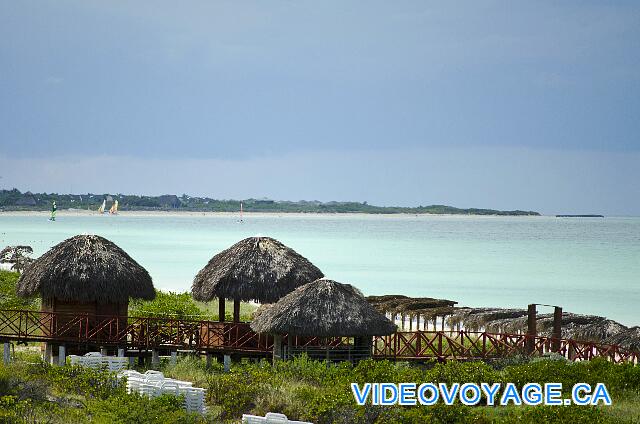 Cuba Cayo Santa Maria Memories Azul / Paraiso Towards the west, it is possible to walk a few kilometers.