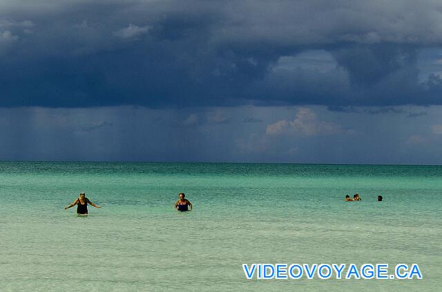 Cuba Cayo Santa Maria Memories Azul / Paraiso Torrential rain in the background