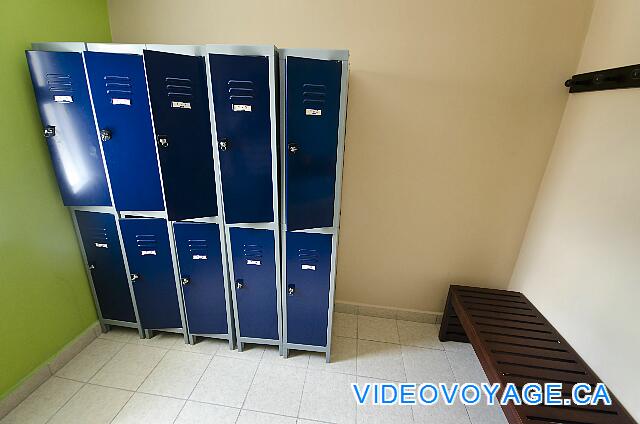 Cuba Cayo Santa Maria Playa Cayo Santa Maria Lockers for customers of personal effects