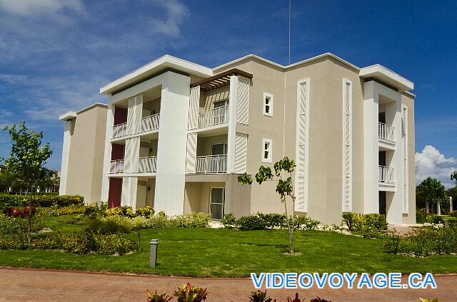 Cuba Cayo Santa Maria Playa Cayo Santa Maria One of the buildings that houses the standard rooms.
