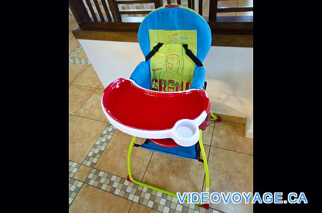 Cuba Cayo Santa Maria Playa Cayo Santa Maria High chairs are available.