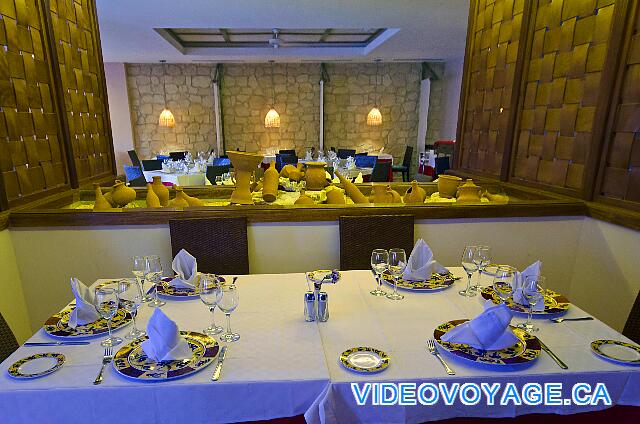 Cuba Cayo Santa Maria Playa Cayo Santa Maria The restaurant can accommodate small groups too.