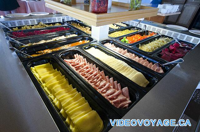 Cuba Cayo Santa Maria Playa Cayo Santa Maria Cold meats, cheeses and salad bar