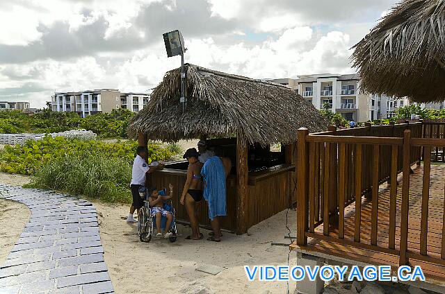 Cuba Cayo Santa Maria Playa Cayo Santa Maria The snack bar on the beach.