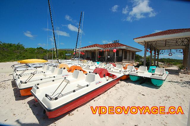 Cuba Cayo Santa Maria Iberostar Ensenachos Equipment to the nautical center.