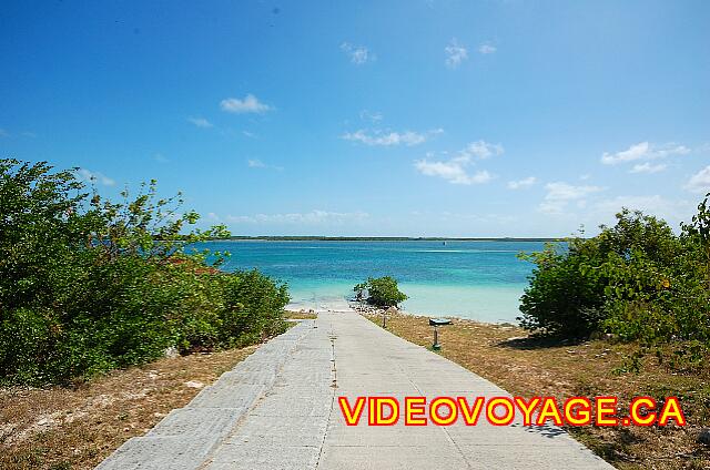 Cuba Cayo Santa Maria Iberostar Ensenachos In the Royal section, a boat ramp with a long dock.