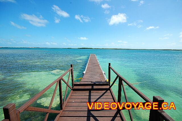 Cuba Cayo Santa Maria Iberostar Ensenachos The floating dock moves still quite ...