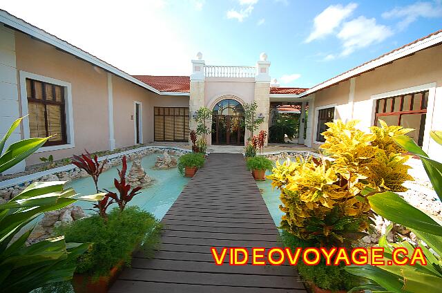 Cuba Cayo Santa Maria Iberostar Ensenachos The entrance to the SPA