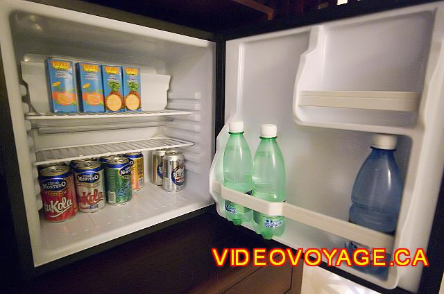 Cuba Cayo Santa Maria Iberostar Ensenachos The well-stocked refrigerator.