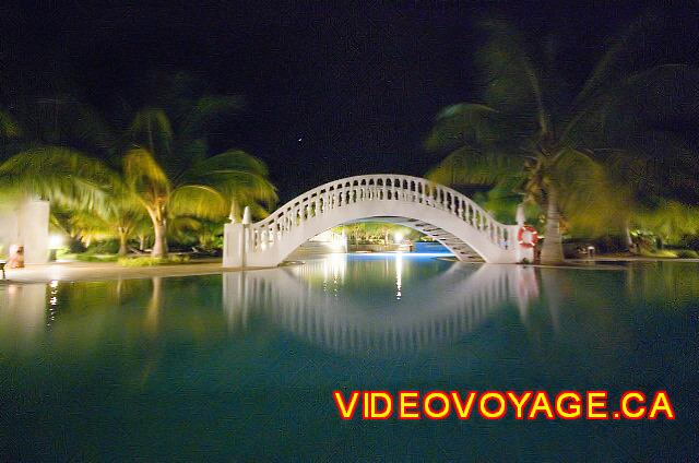 Cuba Cayo Santa Maria Iberostar Ensenachos The evening bridge.