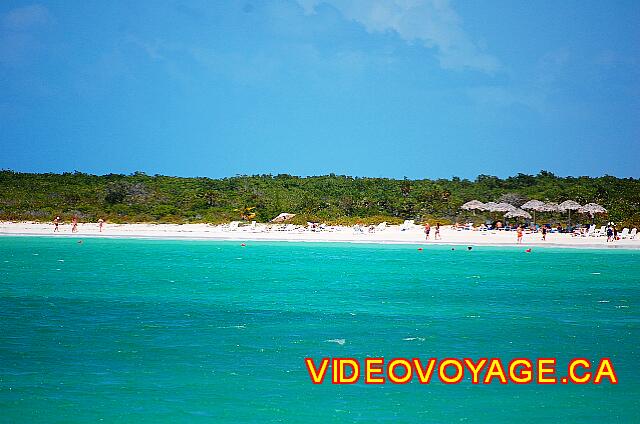 Cuba Cayo Santa Maria Iberostar Ensenachos La playa justo al este