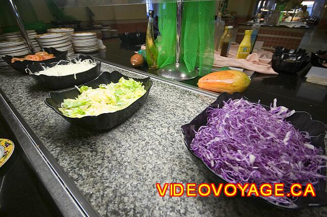 Cuba Cayo Santa Maria Iberostar Ensenachos Parte de la barra de ensaladas