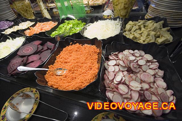 Cuba Cayo Santa Maria Iberostar Ensenachos Otras verduras para ensalada.