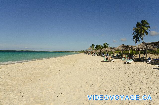 Cuba Cayo Santa Maria Iberostar Ensenachos Una gama más profundo que la playa Mégano.