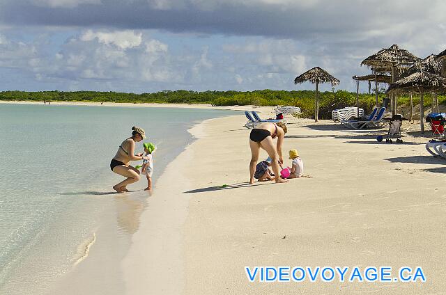 Cuba Cayo Santa Maria Iberostar Ensenachos A beach appreciated by parents, monitoring is easy.