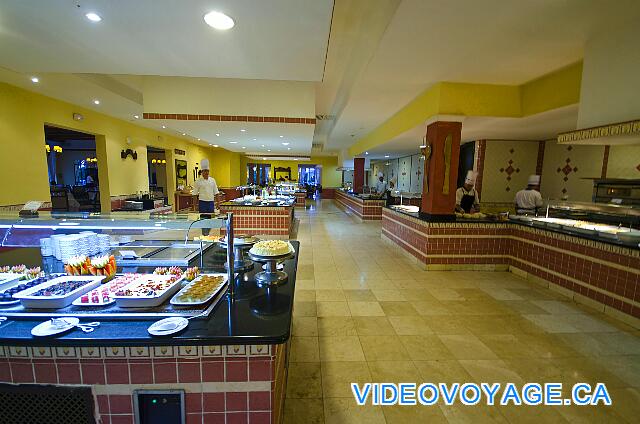 Cuba Cayo Santa Maria Iberostar Ensenachos El buffet es de tamaño medio