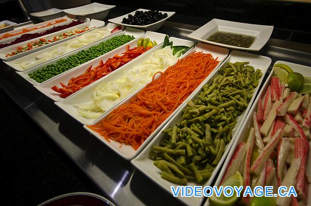 Cuba Cayo Santa Maria Iberostar Ensenachos A selection of vegetables