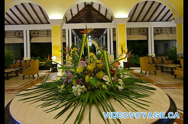 Cuba Cayo Santa Maria Iberostar Ensenachos Les fleurs à l'entrée