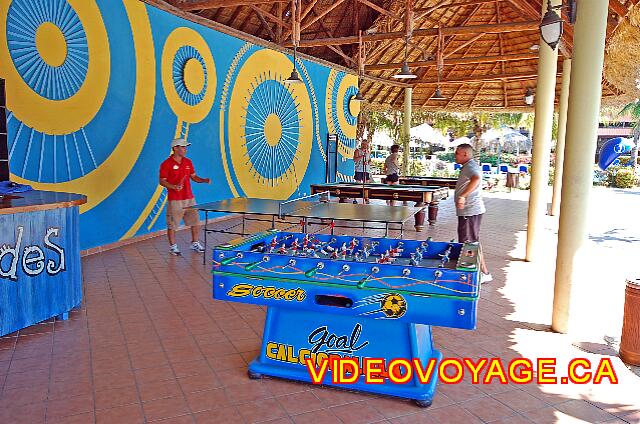 Cuba Cayo Santa Maria Sol Cayo Santa Maria The game room with pool tables, table soccer, ping pong, ...