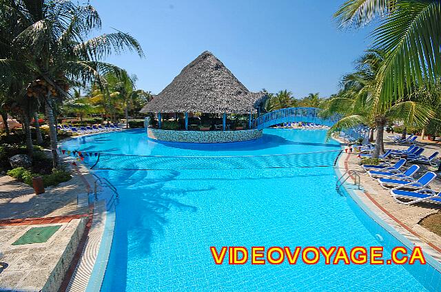 Cuba Cayo Santa Maria Sol Cayo Santa Maria A photograph from the second bridge looking towards the bar.