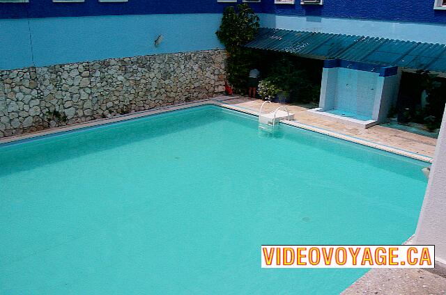 Cuba Santa Maria Del Mar Tropicoco The view of the pool from the dining room buffet restaurant.