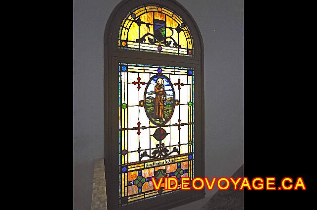 Cuba Santiago de Cuba Melia Santiago de Cuba Beautiful stained glass windows.