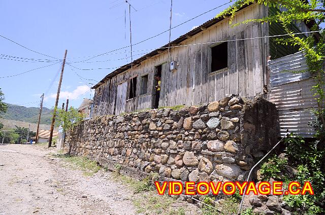 Cuba Santiago de Cuba Melia Santiago de Cuba No paint, wood seems to change appearance over the years ...
