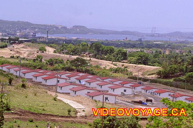 Cuba Santiago de Cuba Melia Santiago de Cuba Houses that must withstand earthquake and hurricane.