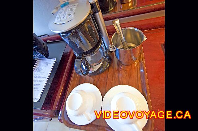 Cuba Santiago de Cuba Melia Santiago de Cuba The coffee maker and a cooler.