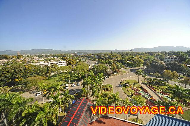 Cuba Santiago de Cuba Melia Santiago de Cuba The view of the floors can see much of the city.
