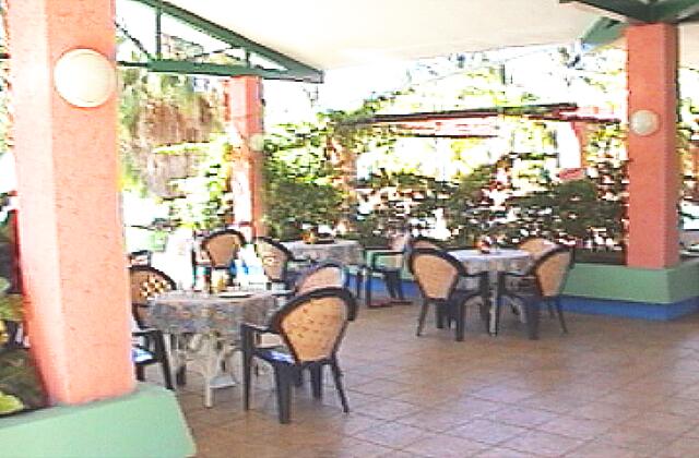 Cuba Varadero Barcelo Arenas Blancas Le table sur la terrasse du bar El Cactus
