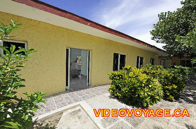 Cuba Varadero Barcelo Arenas Blancas The exterior of the building which houses the gym, sauna and massage room.