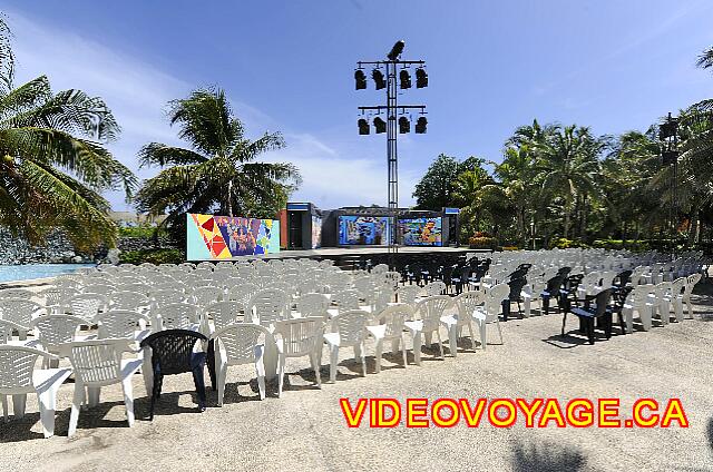 Cuba Varadero Barcelo Arenas Blancas La salle de spectacle extérieur.