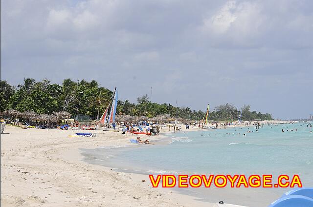 Cuba Varadero Barcelo Arenas Blancas There is much less to the hotel is the cCubains have access to the beach in this direction, there are many weekend.