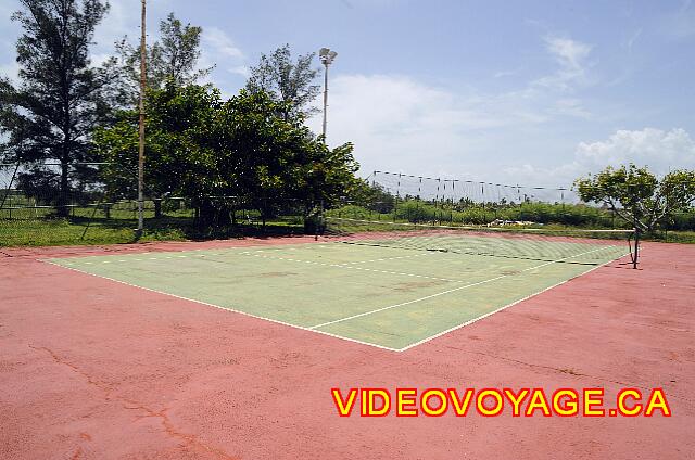 Cuba Varadero ROC Arenas Doradas Una primera pista de tenis.